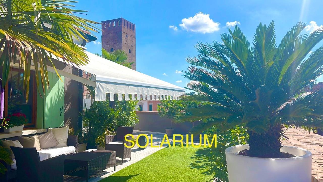 Ferienwohnung Ca' Del Sole - Attico Panoramico In Centro Storico Montagnana  Exterior foto