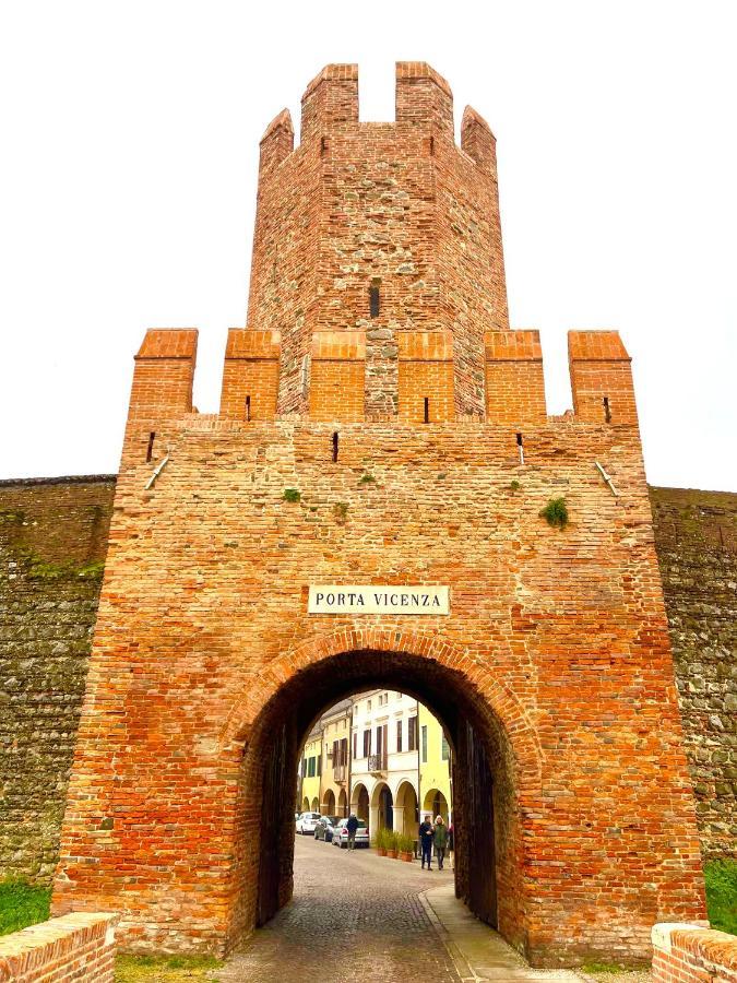 Ferienwohnung Ca' Del Sole - Attico Panoramico In Centro Storico Montagnana  Exterior foto