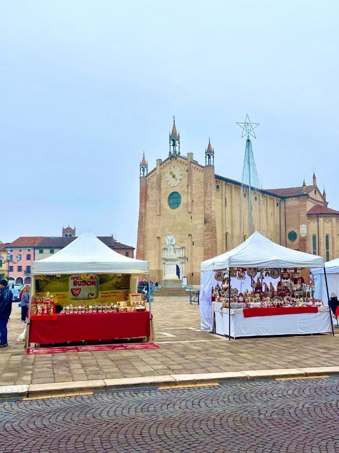 Ferienwohnung Ca' Del Sole - Attico Panoramico In Centro Storico Montagnana  Exterior foto
